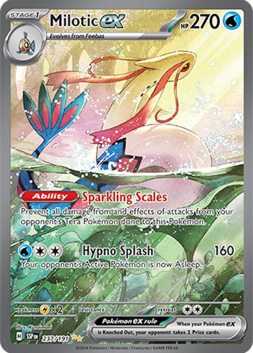 Milotic ex (237/191) [Scarlet & Violet: Surging Sparks] | Exor Games Bridgewater