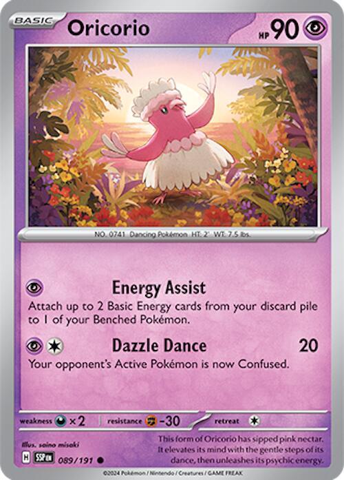 Oricorio (089/191) [Scarlet & Violet: Surging Sparks] | Exor Games Bridgewater