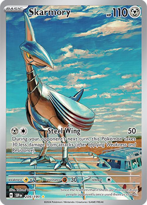 Skarmory (209/191) [Scarlet & Violet: Surging Sparks] | Exor Games Bridgewater