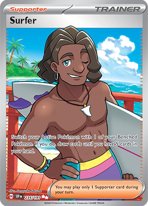 Surfer (235/191) [Scarlet & Violet: Surging Sparks] | Exor Games Bridgewater