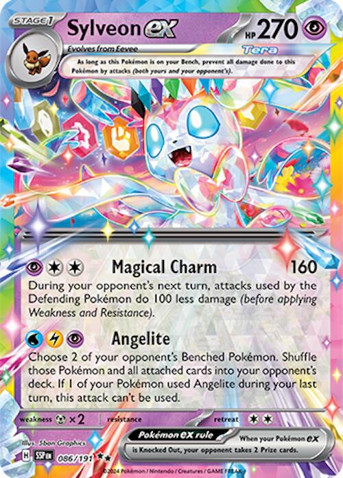 Sylveon ex (086/191) [Scarlet & Violet: Surging Sparks] | Exor Games Bridgewater