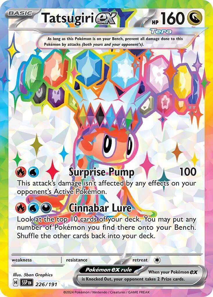 Tatsugiri ex (226/191) [Scarlet & Violet: Surging Sparks] | Exor Games Bridgewater