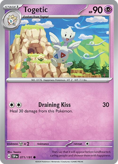 Togetic (071/191) [Scarlet & Violet: Surging Sparks] | Exor Games Bridgewater