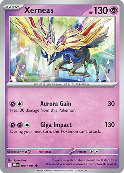 Xerneas (088/191) [Scarlet & Violet: Surging Sparks] | Exor Games Bridgewater