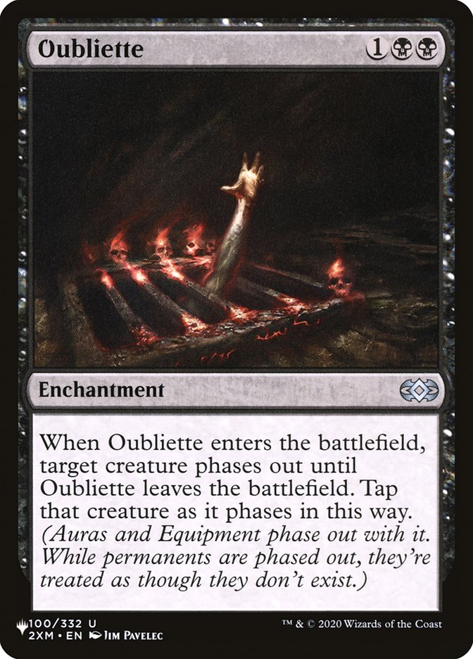 Oubliette [The List] | Exor Games Bridgewater