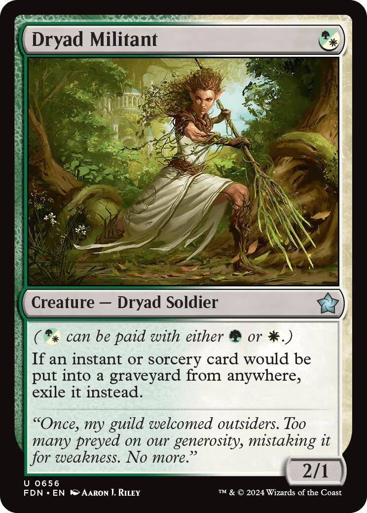 Dryad Militant [Foundations] | Exor Games Bridgewater