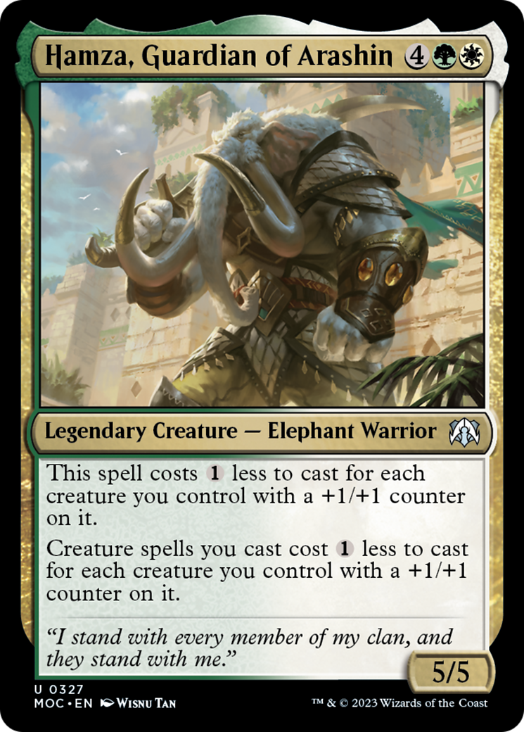 Hamza, Guardian of Arashin [March of the Machine Commander] | Exor Games Bridgewater