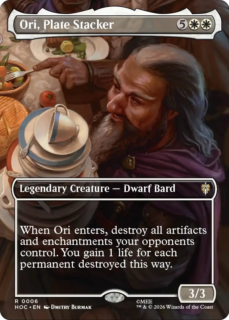 Ori, Plate Stacker (Borderless) [The Hobbit: Eternal-Legal] | Exor Games Bridgewater