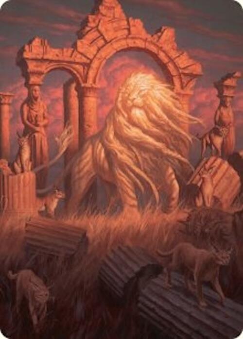 Arahbo, the First Fang Art Card (26/54) [Foundations Art Series] | Exor Games Bridgewater