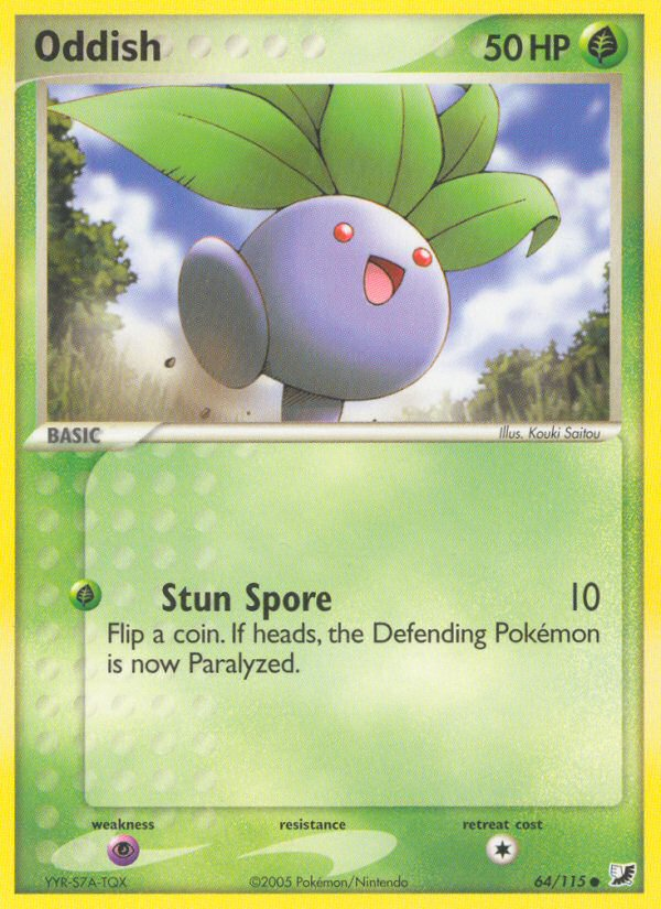 Oddish (64/115) [EX: Unseen Forces] | Exor Games Bridgewater