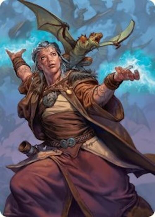 Drake Hatcher 2 Art Card (29/54) [Foundations Art Series] | Exor Games Bridgewater