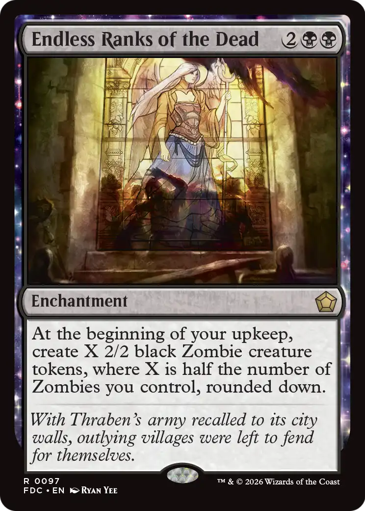 Endless Ranks of the Dead [Foundations Commander] | Exor Games Bridgewater