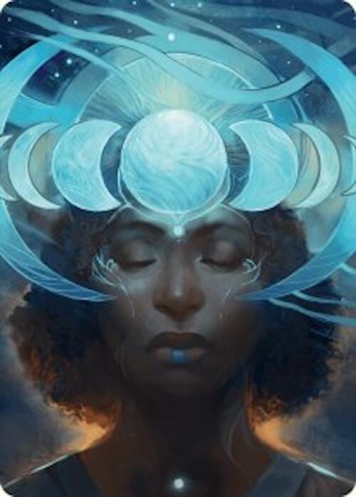 Lunar Insight Art Card (31/54) [Foundations Art Series] | Exor Games Bridgewater