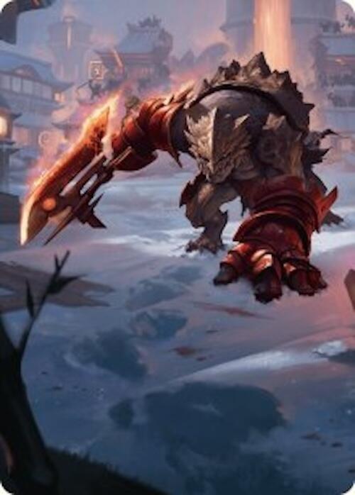 Searslicer Goblin Art Card (39/54) [Foundations Art Series] | Exor Games Bridgewater