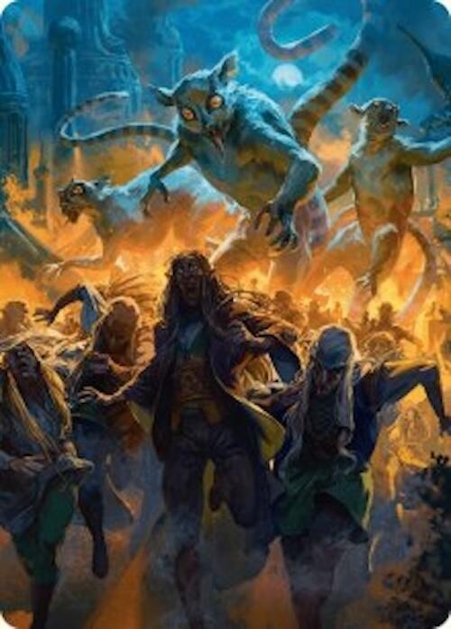 Preposterous Proportions Art Card (43/54) [Foundations Art Series] | Exor Games Bridgewater