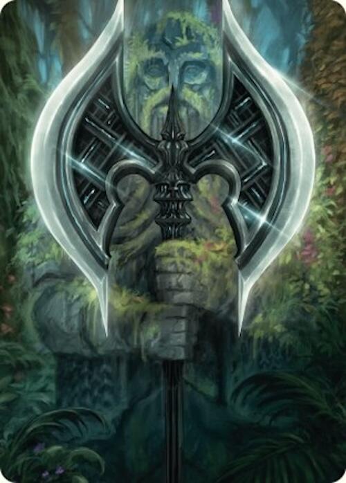 Leyline Axe Art Card (49/54) [Foundations Art Series] | Exor Games Bridgewater