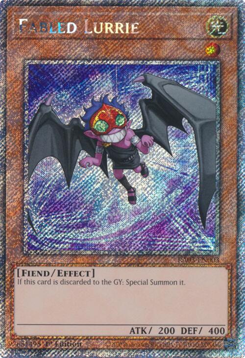 Fabled Lurrie (Platinum Secret Rare) [RA03-EN003] Platinum Secret Rare | Exor Games Bridgewater
