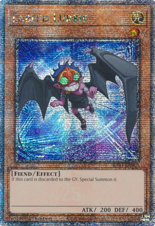 Fabled Lurrie (Quarter Century Secret Rare) [RA03-EN003] Quarter Century Secret Rare | Exor Games Bridgewater