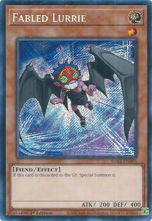 Fabled Lurrie (Secret Rare) [RA03-EN003] Secret Rare | Exor Games Bridgewater