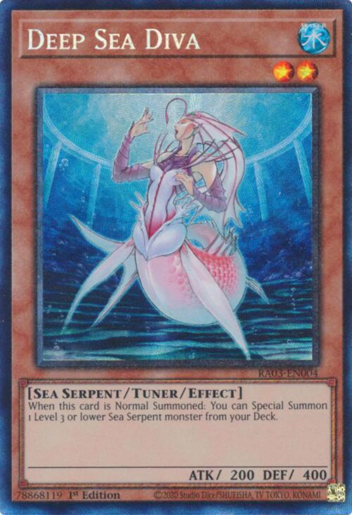 Deep Sea Diva (CR) [RA03-EN004] Prismatic Collector's Rare | Exor Games Bridgewater