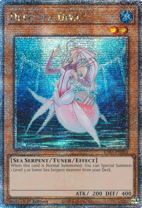 Deep Sea Diva (Quarter Century Secret Rare) [RA03-EN004] Quarter Century Secret Rare | Exor Games Bridgewater