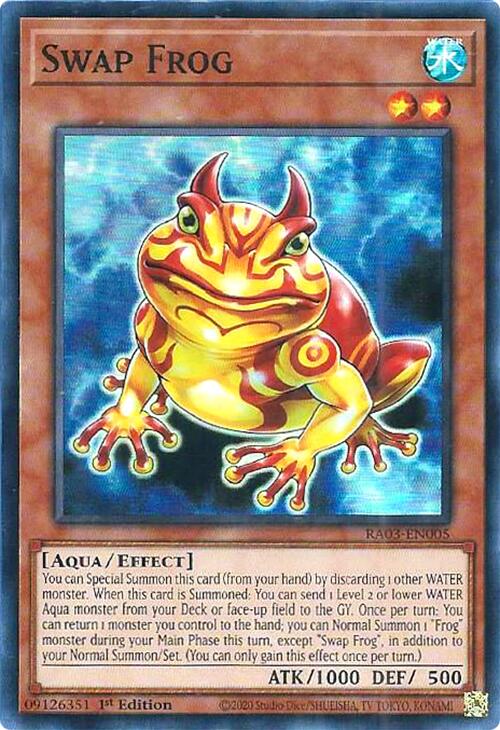 Swap Frog [RA03-EN005] Super Rare | Exor Games Bridgewater