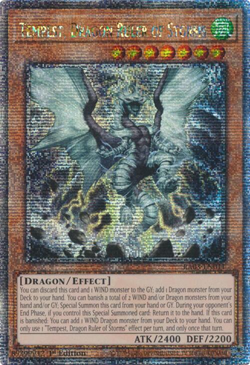 Tempest, Dragon Ruler of Storms (Quarter Century Secret Rare) [RA03-EN011] Quarter Century Secret Rare | Exor Games Bridgewater