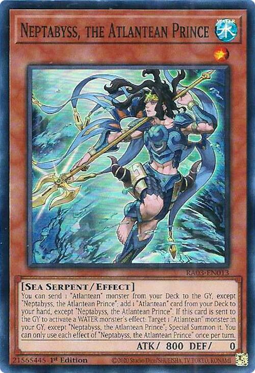 Neptabyss, the Atlantean Prince [RA03-EN013] Super Rare | Exor Games Bridgewater