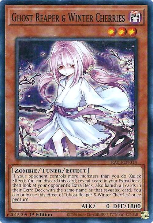 Ghost Reaper & Winter Cherries [RA03-EN014] Super Rare | Exor Games Bridgewater