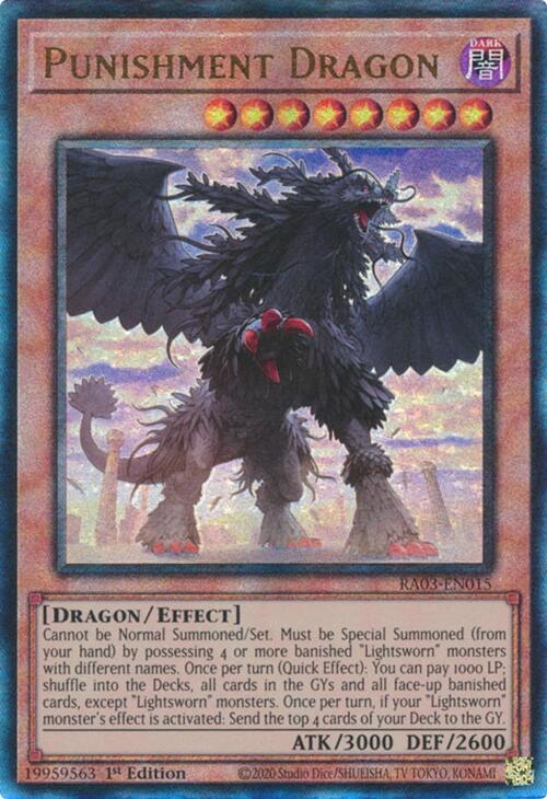 Punishment Dragon (UTR) [RA03-EN015] Prismatic Ultimate Rare | Exor Games Bridgewater