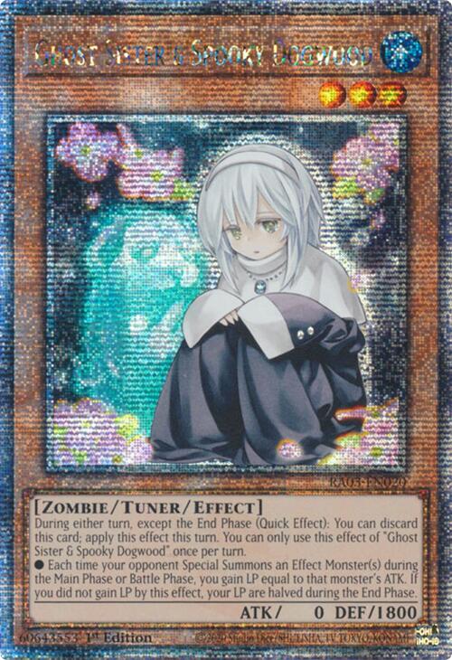 Ghost Sister & Spooky Dogwood (Quarter Century Secret Rare) [RA03-EN020] Quarter Century Secret Rare | Exor Games Bridgewater