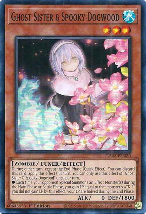 Ghost Sister & Spooky Dogwood [RA03-EN020] Super Rare | Exor Games Bridgewater