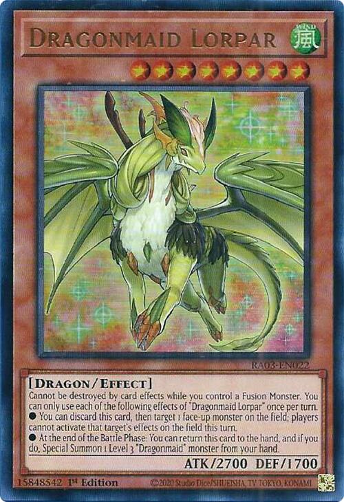 Dragonmaid Lorpar (UR) [RA03-EN022] Ultra Rare | Exor Games Bridgewater