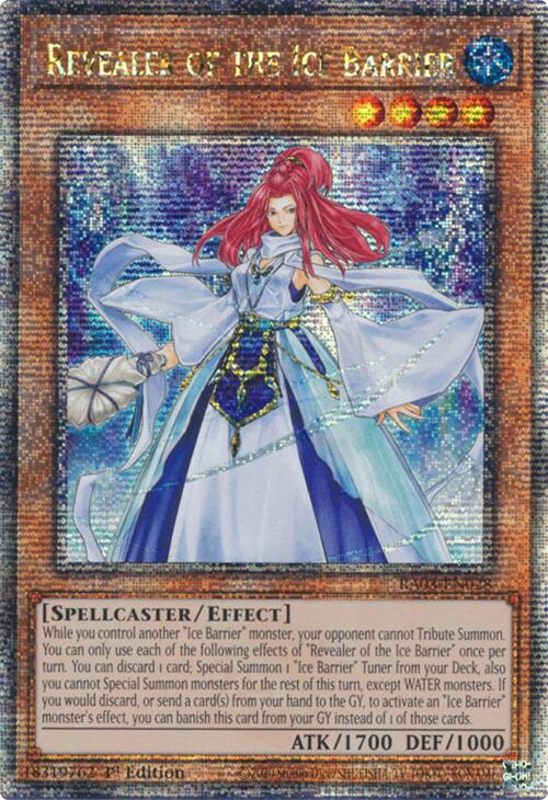 Revealer of the Ice Barrier (Quarter Century Secret Rare) [RA03-EN028] Quarter Century Secret Rare | Exor Games Bridgewater