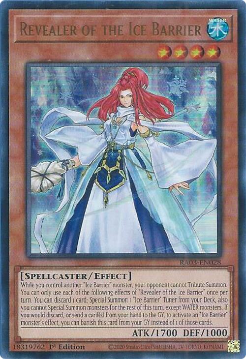Revealer of the Ice Barrier (UR) [RA03-EN028] Ultra Rare | Exor Games Bridgewater