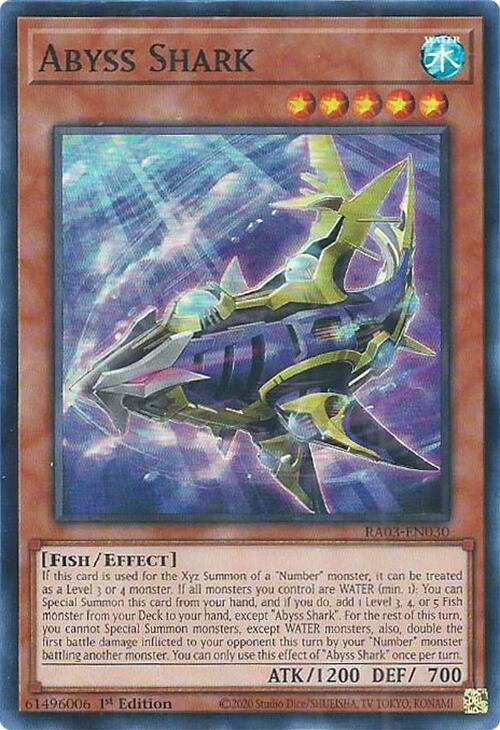 Abyss Shark [RA03-EN030] Super Rare | Exor Games Bridgewater