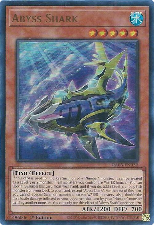 Abyss Shark (UR) [RA03-EN030] Ultra Rare | Exor Games Bridgewater