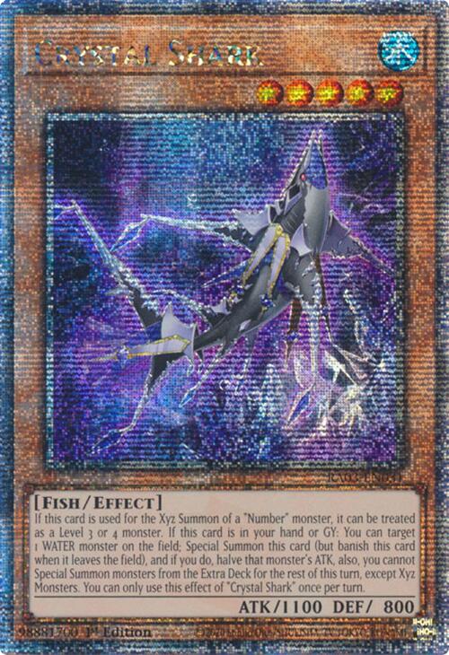 Crystal Shark (Quarter Century Secret Rare) [RA03-EN031] Quarter Century Secret Rare | Exor Games Bridgewater