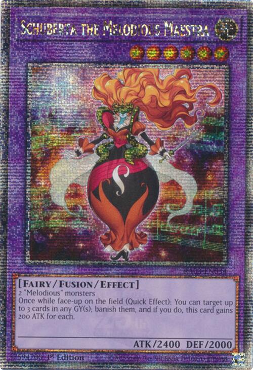 Schuberta the Melodious Maestra (Quarter Century Secret Rare) [RA03-EN034] Quarter Century Secret Rare | Exor Games Bridgewater