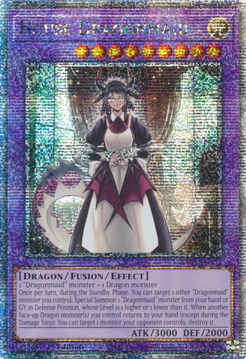 House Dragonmaid (Quarter Century Secret Rare) [RA03-EN037] Quarter Century Secret Rare | Exor Games Bridgewater