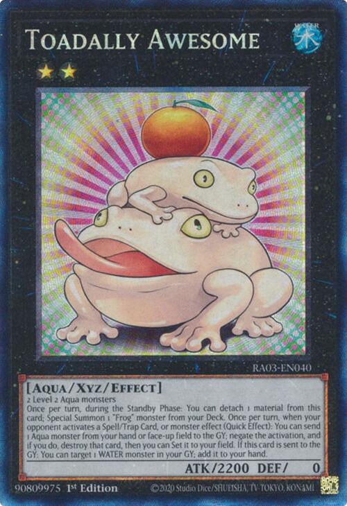 Toadally Awesome (CR) [RA03-EN040] Prismatic Collector's Rare | Exor Games Bridgewater
