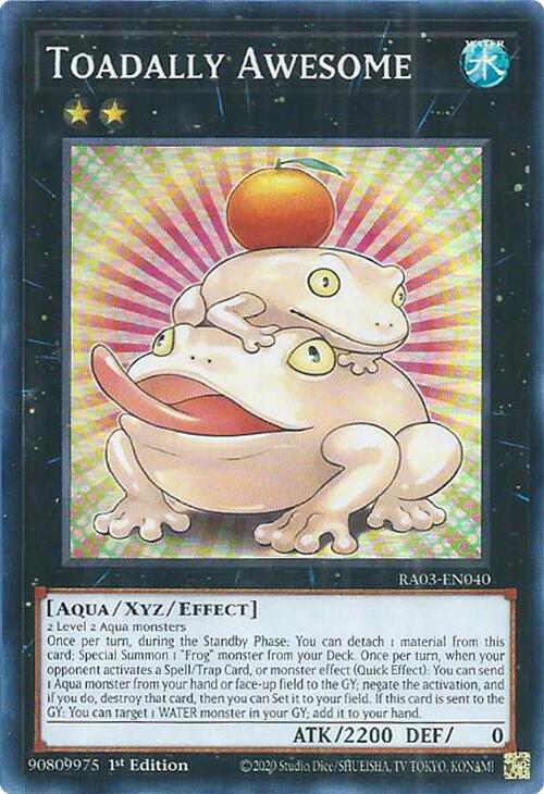 Toadally Awesome [RA03-EN040] Super Rare | Exor Games Bridgewater