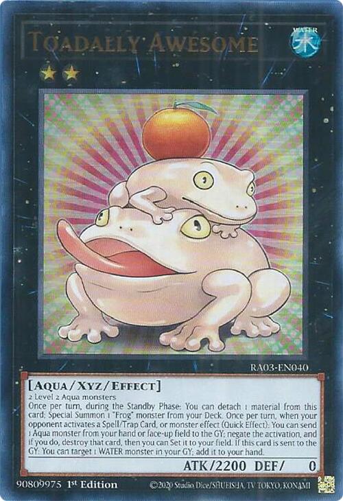 Toadally Awesome (UR) [RA03-EN040] Ultra Rare | Exor Games Bridgewater