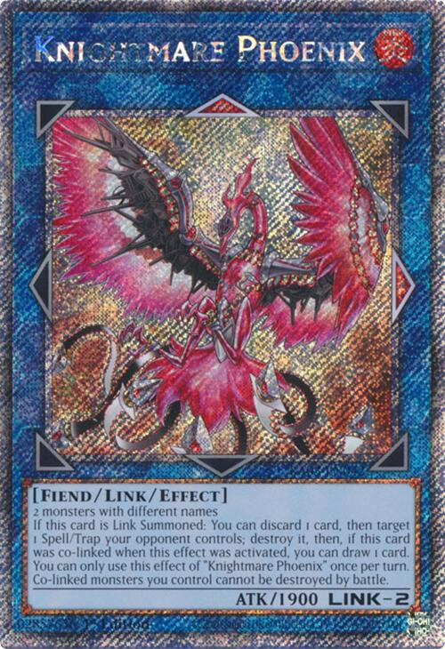 Knightmare Phoenix (Platinum Secret Rare) [RA03-EN042] Platinum Secret Rare | Exor Games Bridgewater