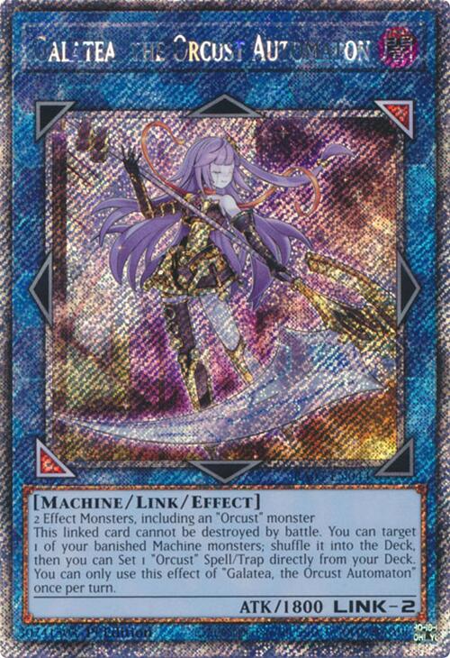 Galatea, the Orcust Automaton (Platinum Secret Rare) [RA03-EN044] Platinum Secret Rare | Exor Games Bridgewater