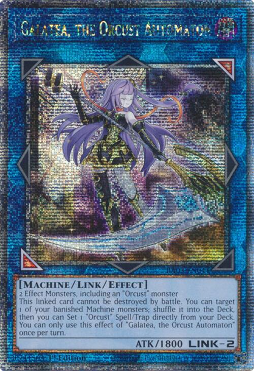 Galatea, the Orcust Automaton (Quarter Century Secret Rare) [RA03-EN044] Quarter Century Secret Rare | Exor Games Bridgewater