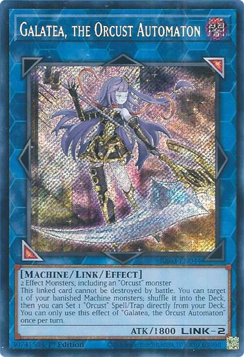 Galatea, the Orcust Automaton (Secret Rare) [RA03-EN044] Secret Rare | Exor Games Bridgewater