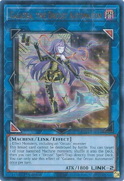 Galatea, the Orcust Automaton (UR) [RA03-EN044] Ultra Rare | Exor Games Bridgewater
