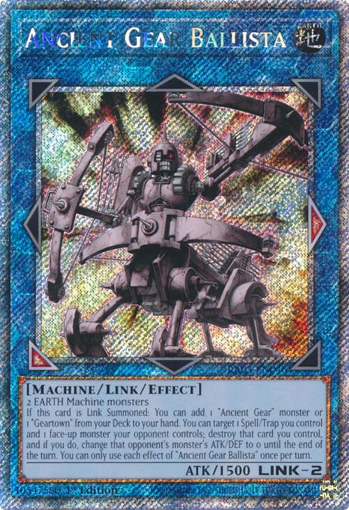 Ancient Gear Ballista (Platinum Secret Rare) [RA03-EN046] Platinum Secret Rare | Exor Games Bridgewater