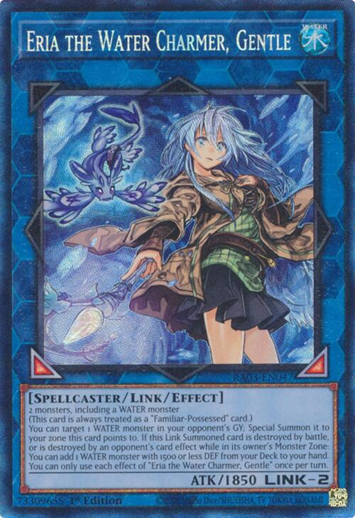 Eria the Water Charmer, Gentle (CR) [RA03-EN047] Prismatic Collector's Rare | Exor Games Bridgewater